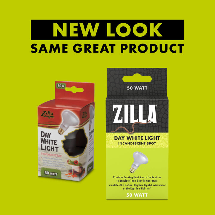 Zilla Basking Spot Bulb, Day White, 50 Watts