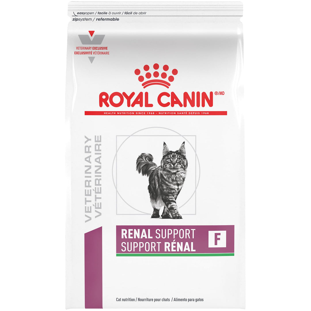 Royal Canin Veterinary Diet Feline Renal Support F Adult Dry Cat Food, 3 lb Bag