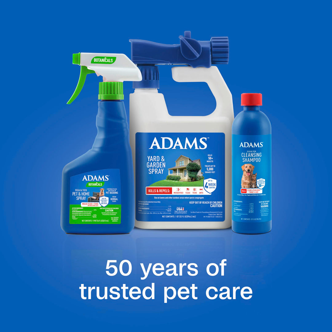 ADAMS Plus Flea &amp; Tick Shampoo with Precor for Dogs &amp; Cats, 12 oz