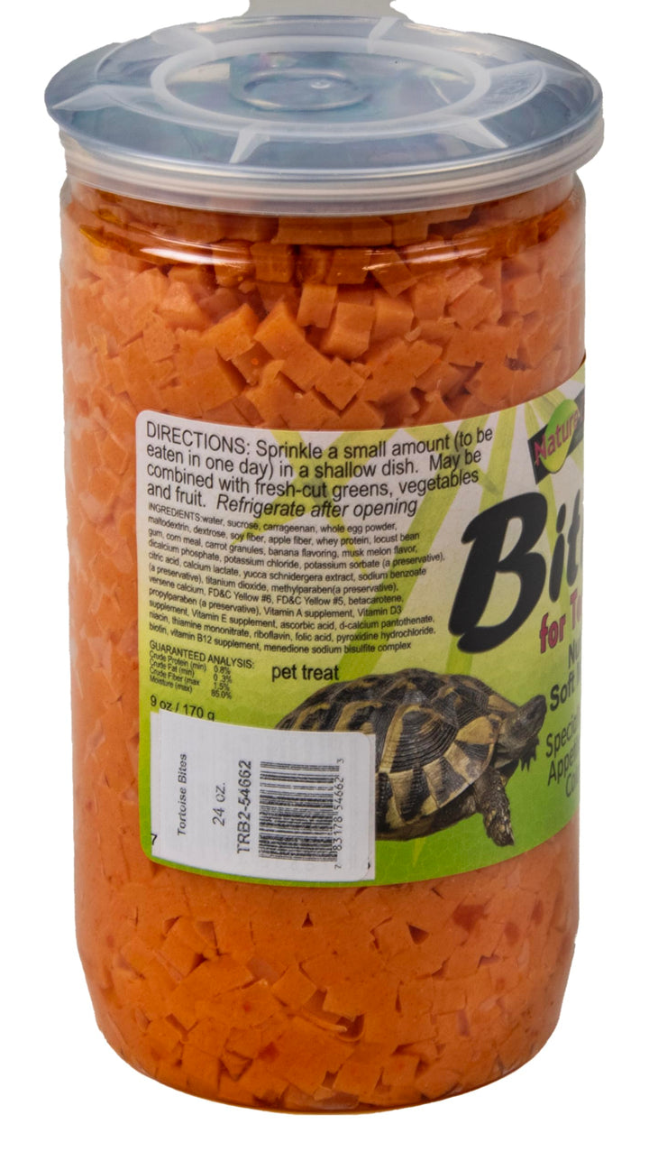 Nature Zone Snz54661 Melon Flavored Total Bites Soft Moist Food For Tortoise, 9-Ounce