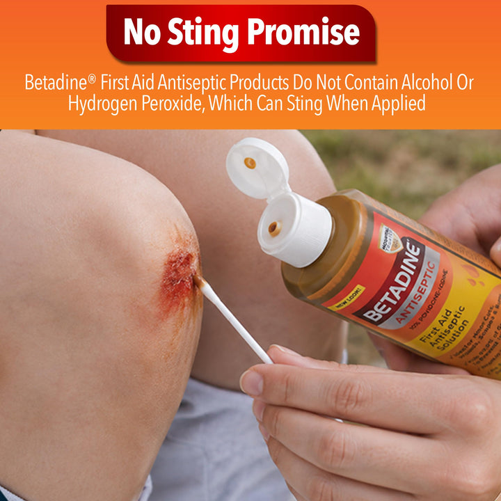 Betadine Antiseptic Povidone Iodine Solution 8 Fl Oz