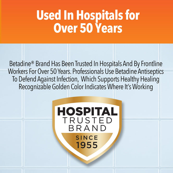 Betadine Antiseptic Povidone Iodine Solution 8 Fl Oz