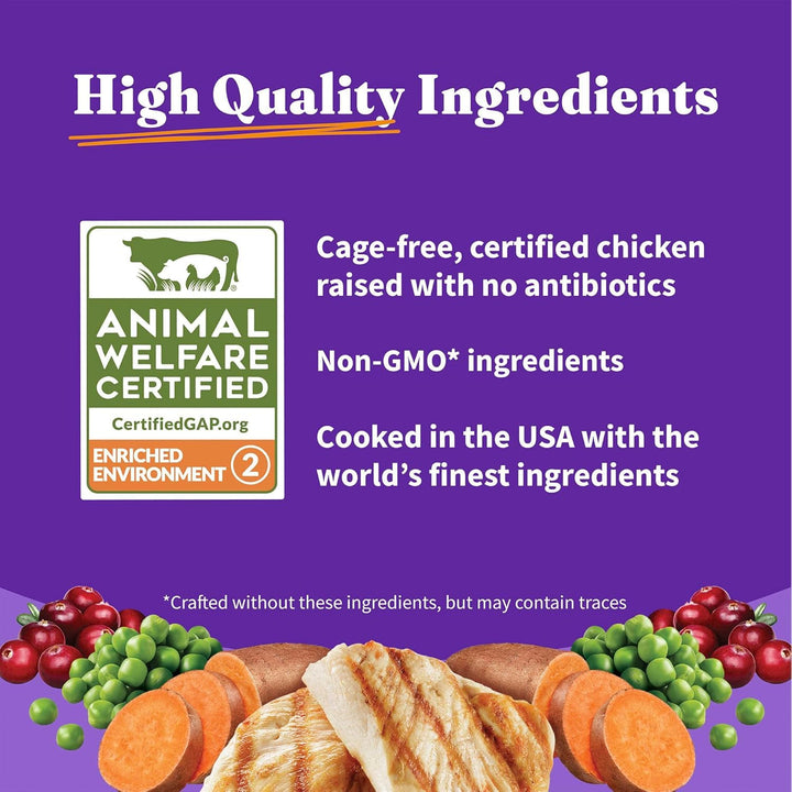 Halo Holistic Dry Cat Food, Cage-Free Chicken Recipe, 3 lb