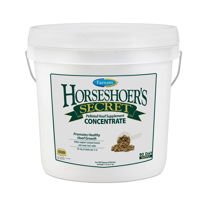 Farnam Horseshoer’s Secret Pelleted Hoof Supplement Concentrate, 11 lb
