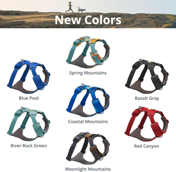 Ruffwear, Front Range Dog Chest Harness, Spring Mountains, Medium