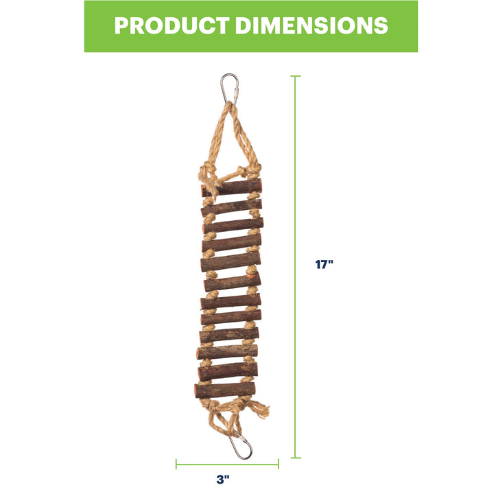 Prevue Pet Products Rope Ladder Bird Toy Hanging Birdcage Toy for Climbing