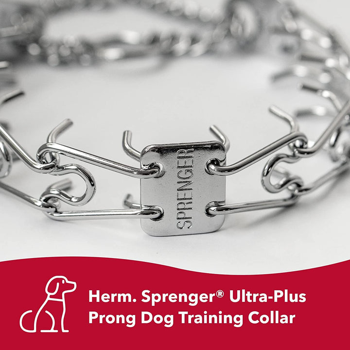Coastal Pet Herm Sprenger Prong Collar, Chrome, 2.25 mm x 14"–16"