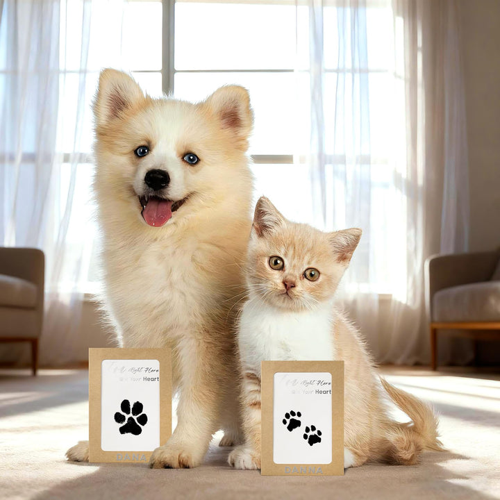 DeerZone Inkless Paw Print Kit,Dog Paw Print Kit,Dog Nose Print Kit