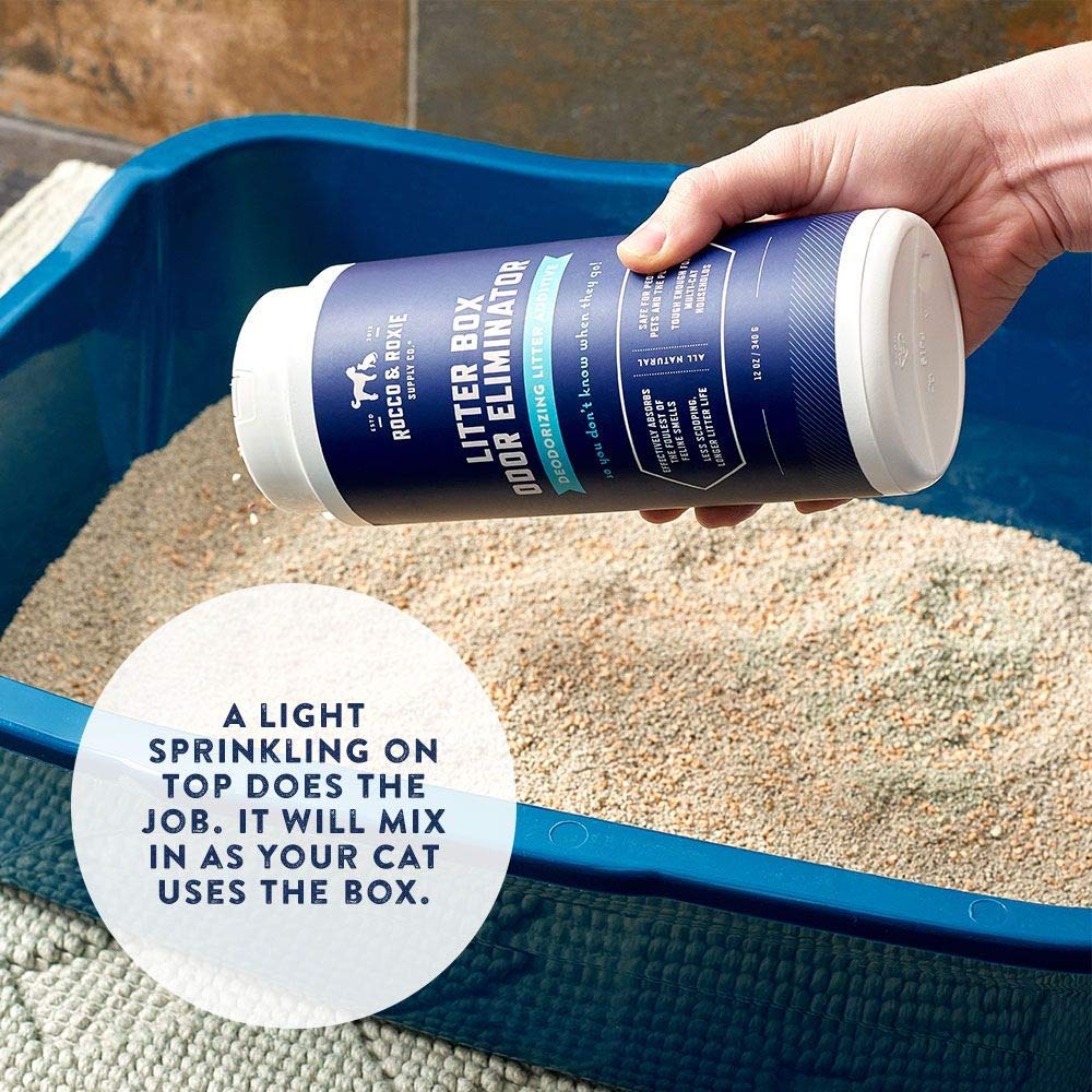 Rocco &amp; Roxie Litter Box Odor Eliminator, 12 oz