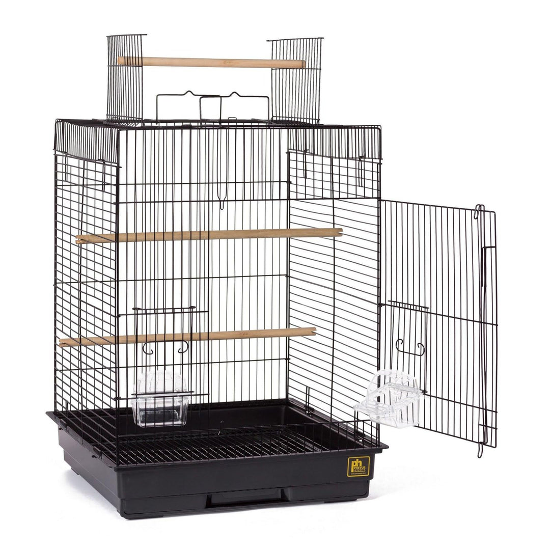Prevue Pet Products Top Opening Bird Cage - Black
