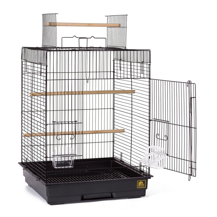 Prevue Pet Products Top Opening Bird Cage - Black