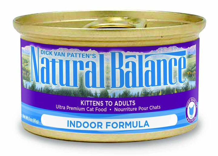 Natural Balance Pet Foods Original Ultra Indoor Canned Cat Food Chicken 5.5oz