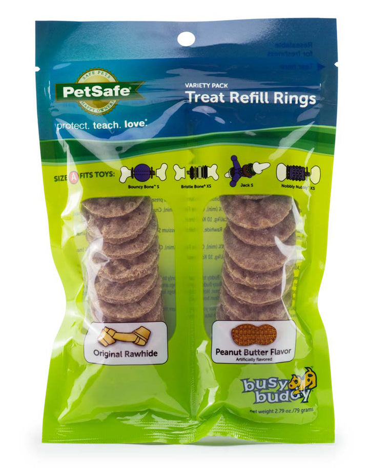 Busy Buddy Treat Refill Rings Variety Pack 1ea/2.79 oz, SM-
