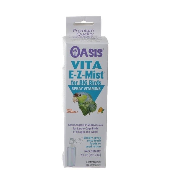 Oasis Vita E-Z-Mist for Big Birds - 2 oz (250 Sprays)-