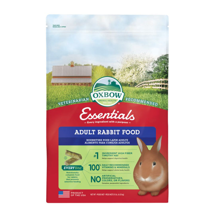 Oxbow Animal Health Essentials Adult Rabbit Food 1ea/10 lb-
