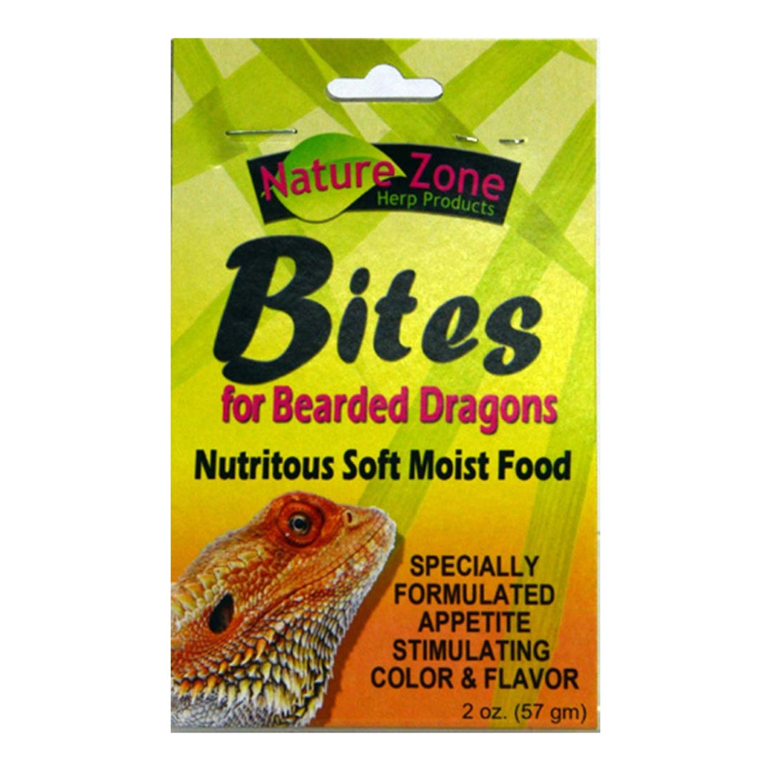 Nature Zone Bearded Dragons Bites Gel Food 1ea/2oz.
