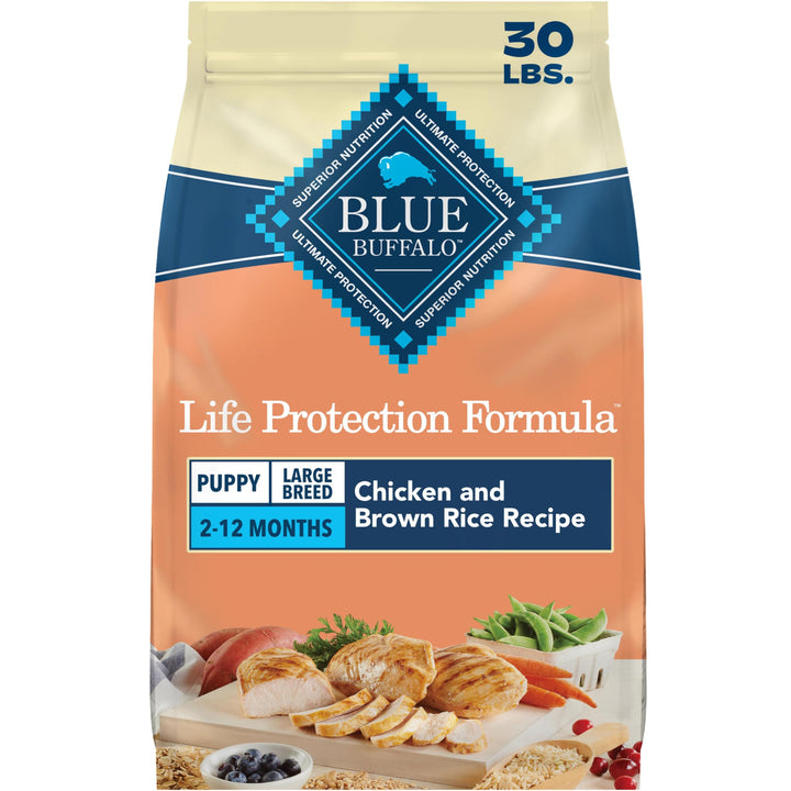 Blue Buffalo Life Protection Formula Chicken Large Puppy Dog Food, 30 lb