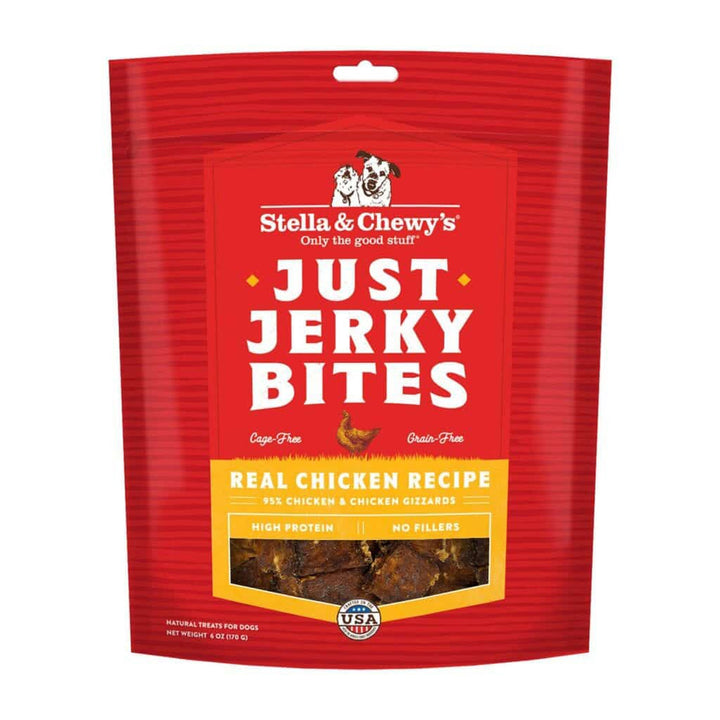 Stella and Chewys Dog Just Jerky Grain Free Chicken 6 Oz