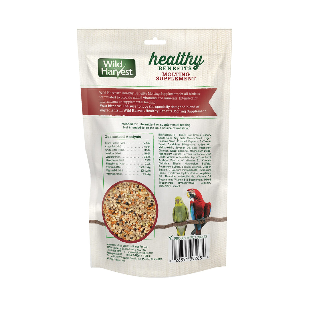Wild Harvest Healthy Benefits Molting Supplement for All Birds 7.5 oz