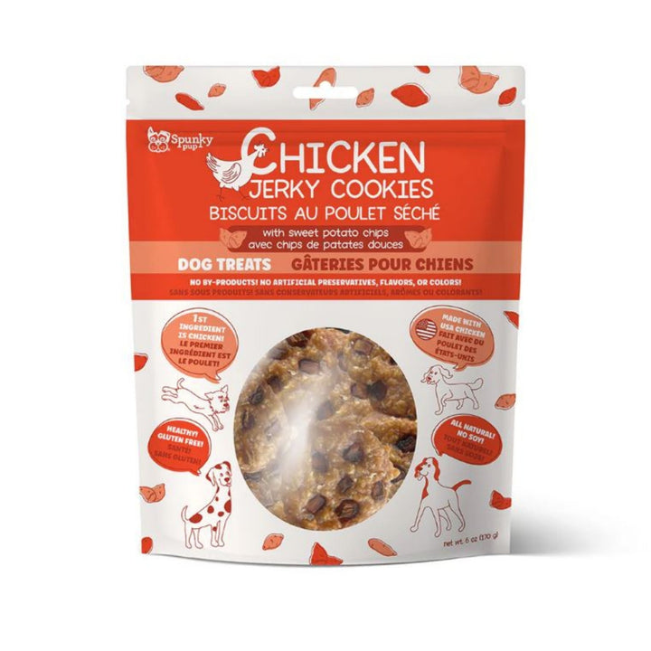 Spunkypup Jerky Cookies Chicken/Sweet Potato 6oz.