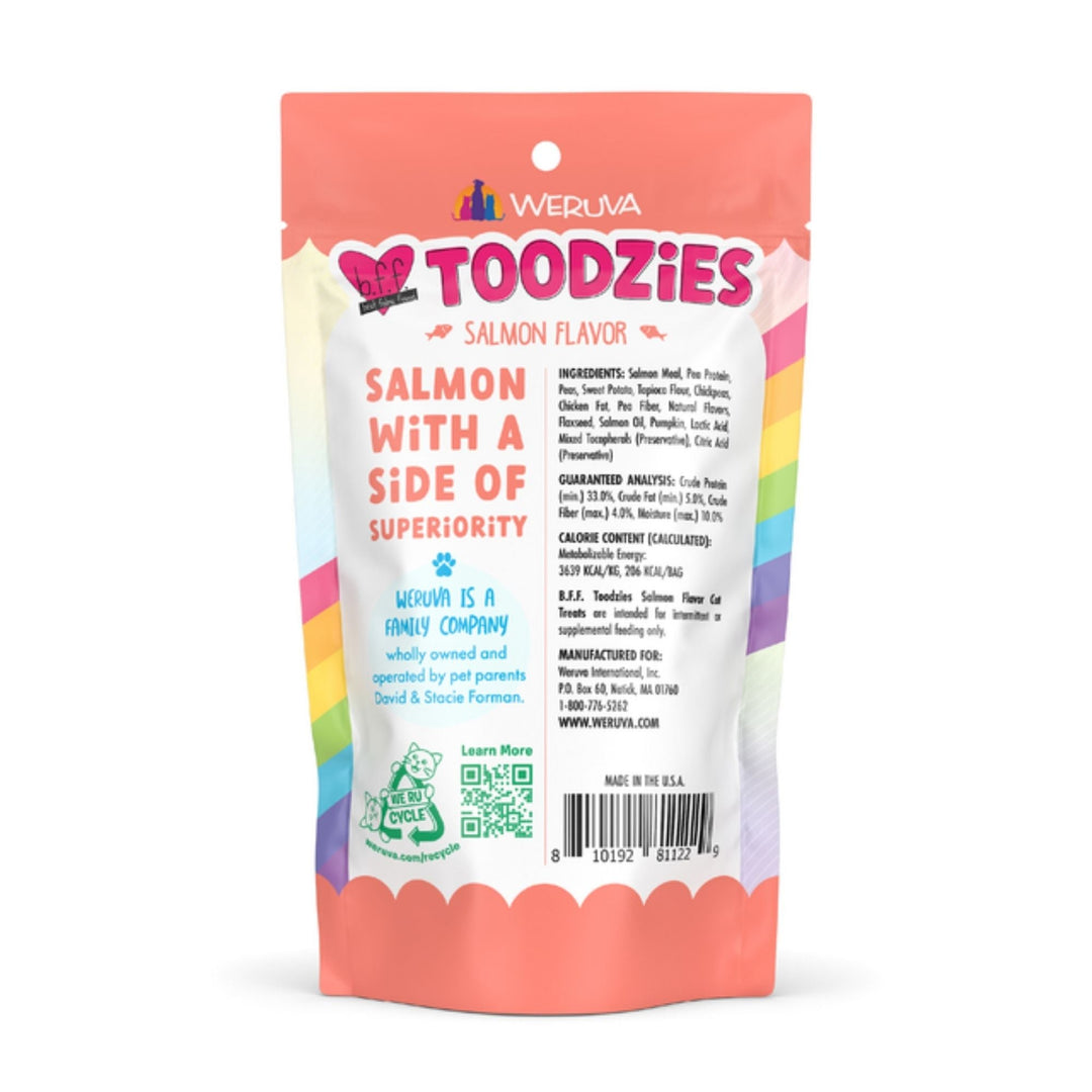 BFF Cat Toodzies Crunchy Salmon Treats 2oz.