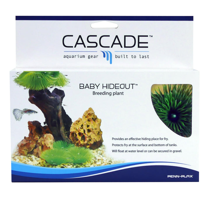 Penn-Plax Fish Breeding Grass – Baby Hideout for Fry – Great for Livebearers and Egg Layers – Plastic Aquarium Plants – 2 Pieces