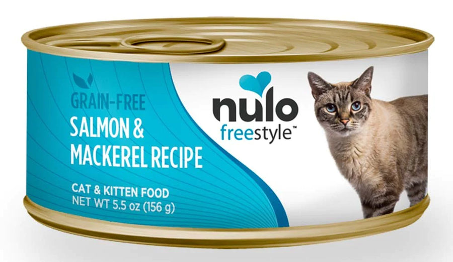 Nulo Freestyle Grain-Free Pate Wet Cat Food Salmon & Mackerel 24ea/5.5 oz-