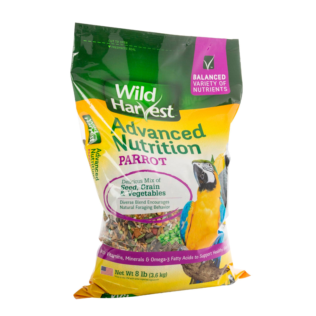 Wild Harvest Advanced Nutrition Parrot Food, 8 lbs