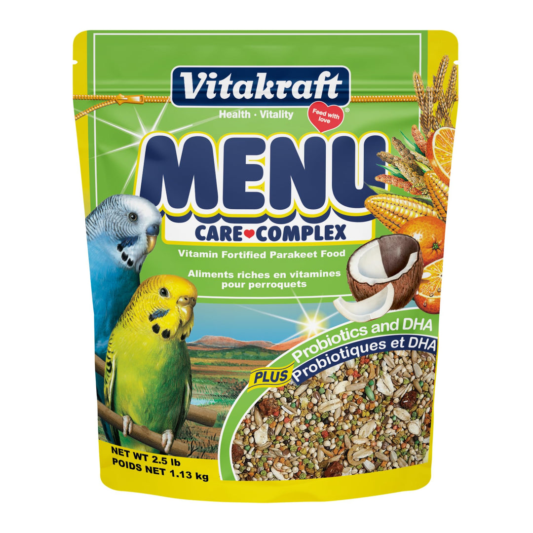 Vitakraft Menu Parakeet Food 2.5 lb.