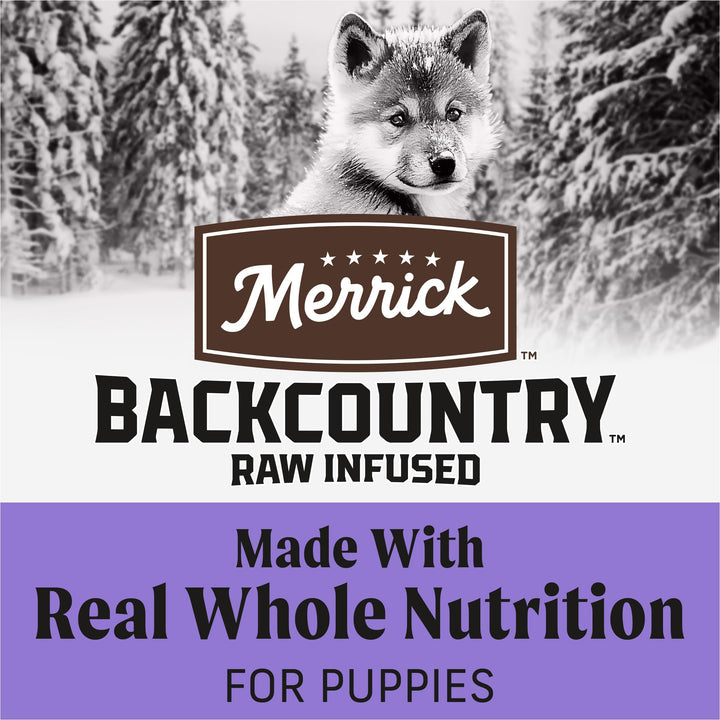 Merrick Backcountry Healthy Grains Premium Dry Puppy Food, 10 lb. Bag