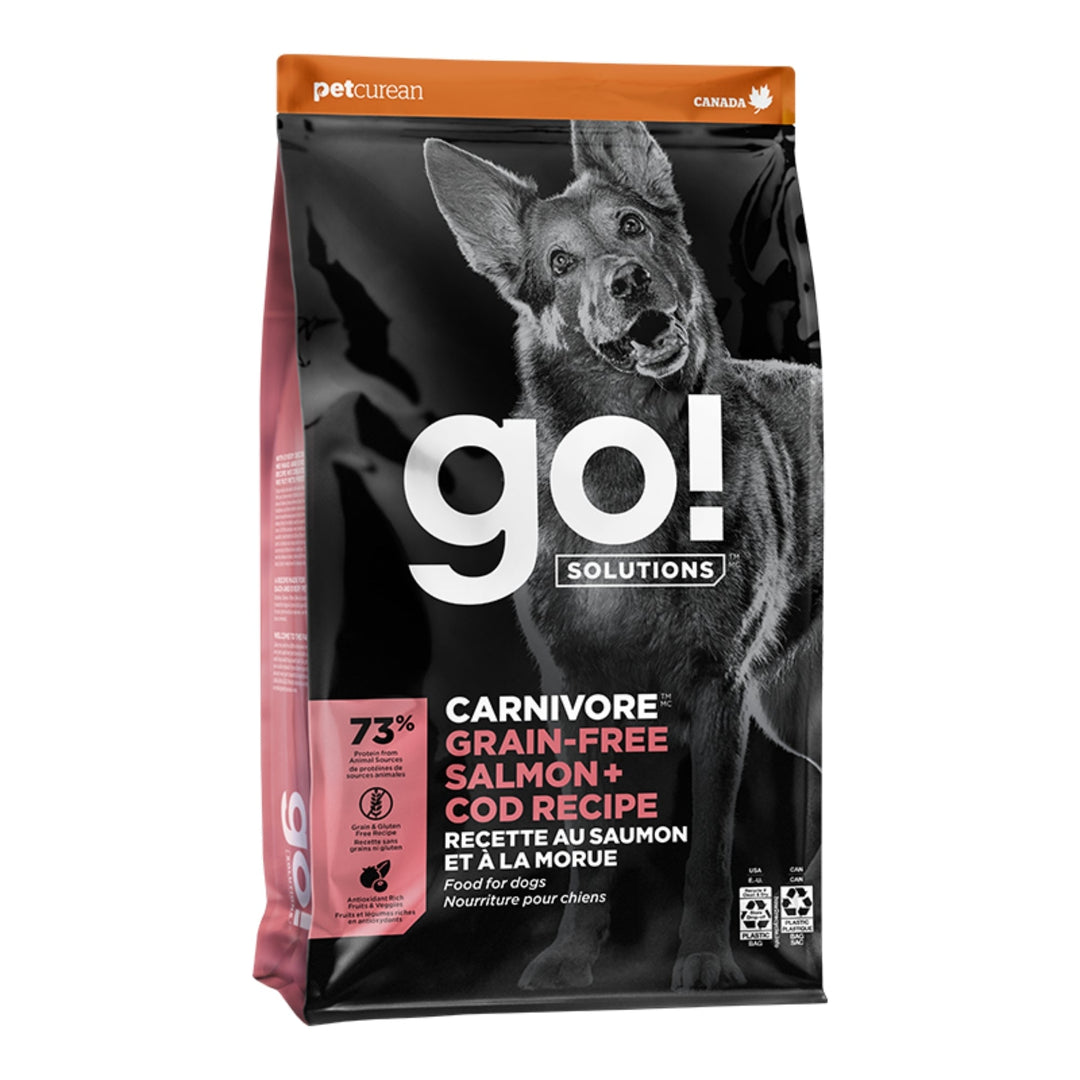 Go! Dog Carnivore Grain Free Salmon & COD 3.5Lb