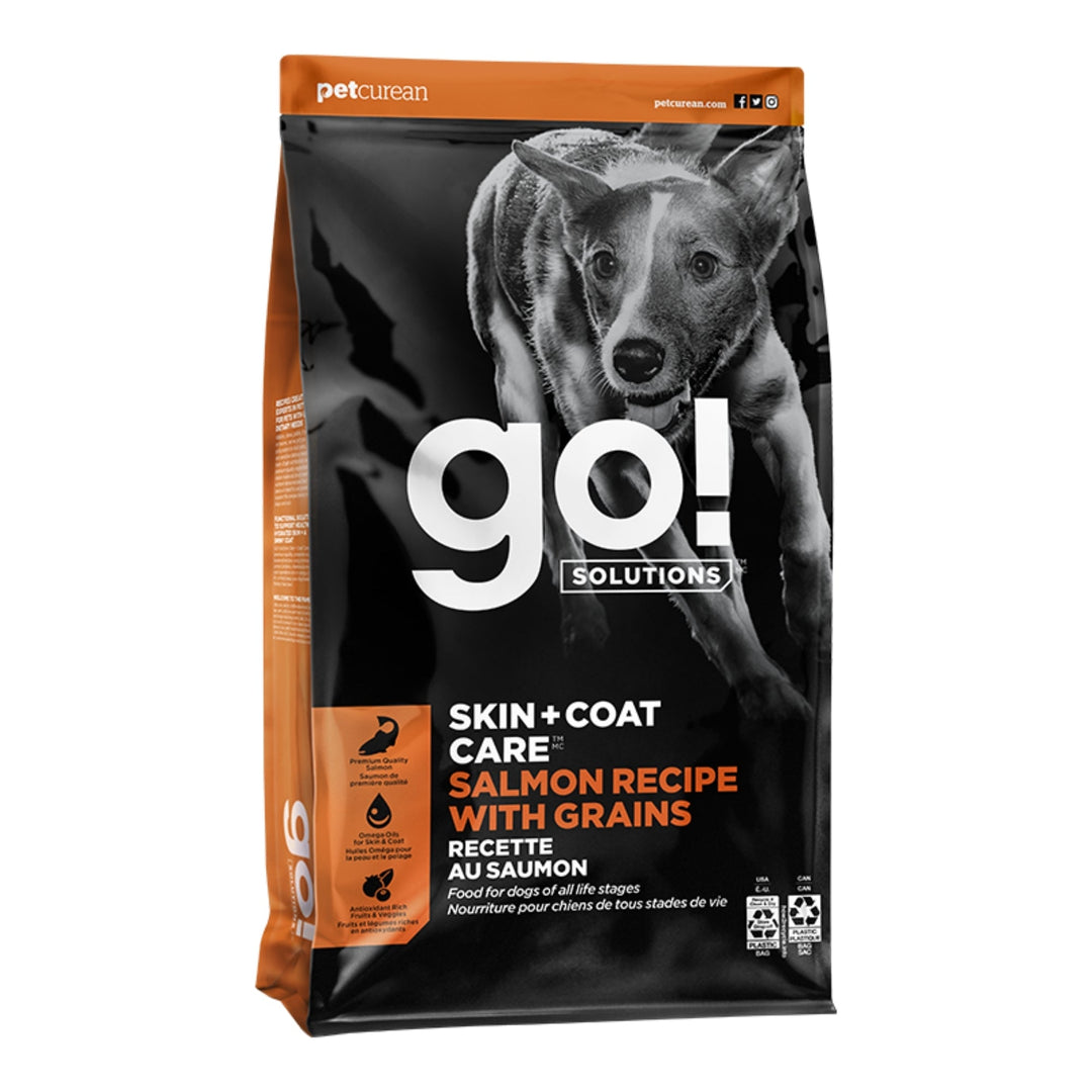 Go! Dog Skin & Coat Care Salmon With Grain 22Lb