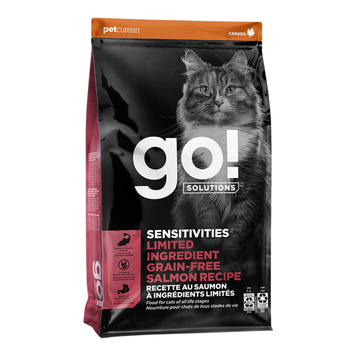Go! Cat Sensitivities Limited Ingredient Grain Free Salmon 3Lb
