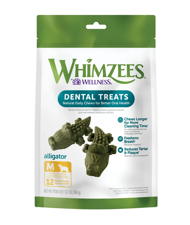 Whimzees Alligators Large 12.7 oz. Bag
