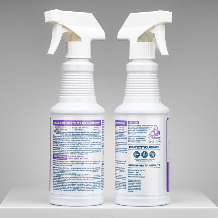 Wondercide Flea Tick &amp; Mosquito Spray for Pets &amp; Home - Rosemary 16 fl oz
