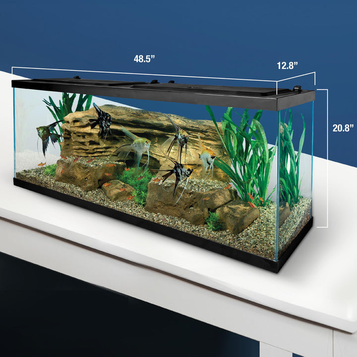 Tetra LED 55 Gallon Complete Fish Tank Kit for Freshwater Fish