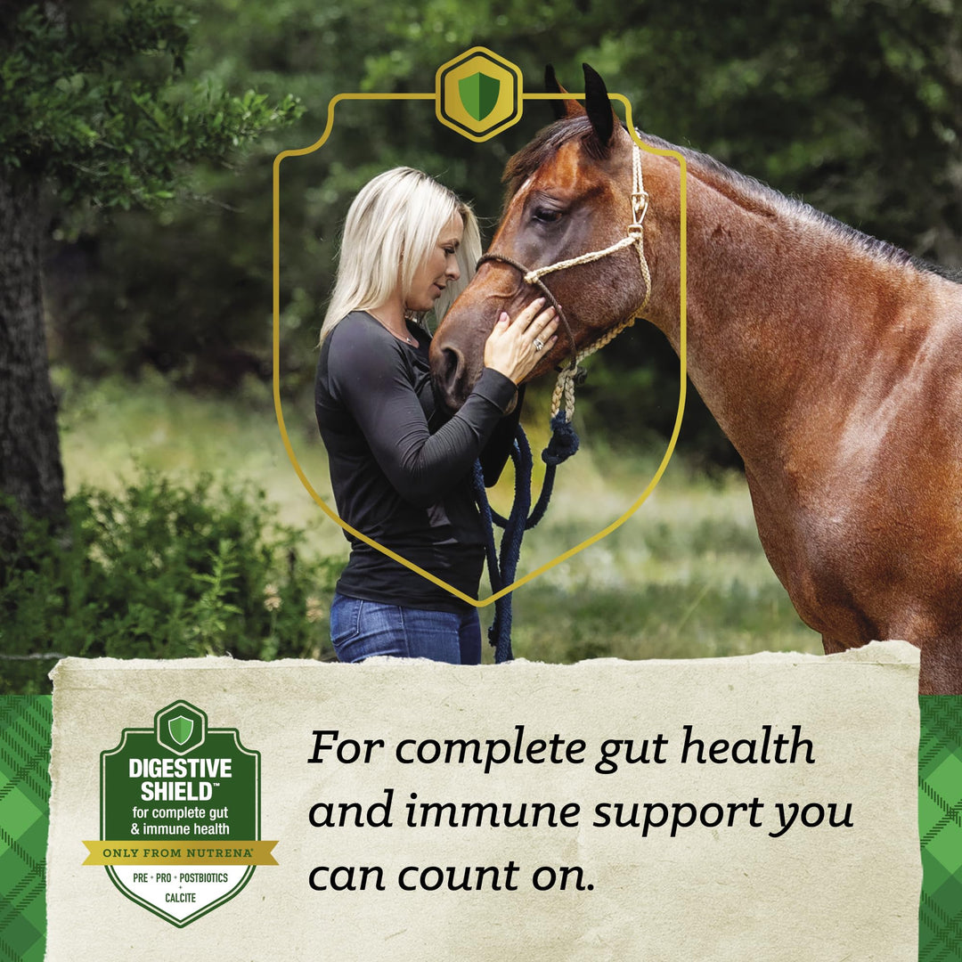 SafeChoice Senior Horse Feed, Molasses Free Multi-Form, 50 lbs