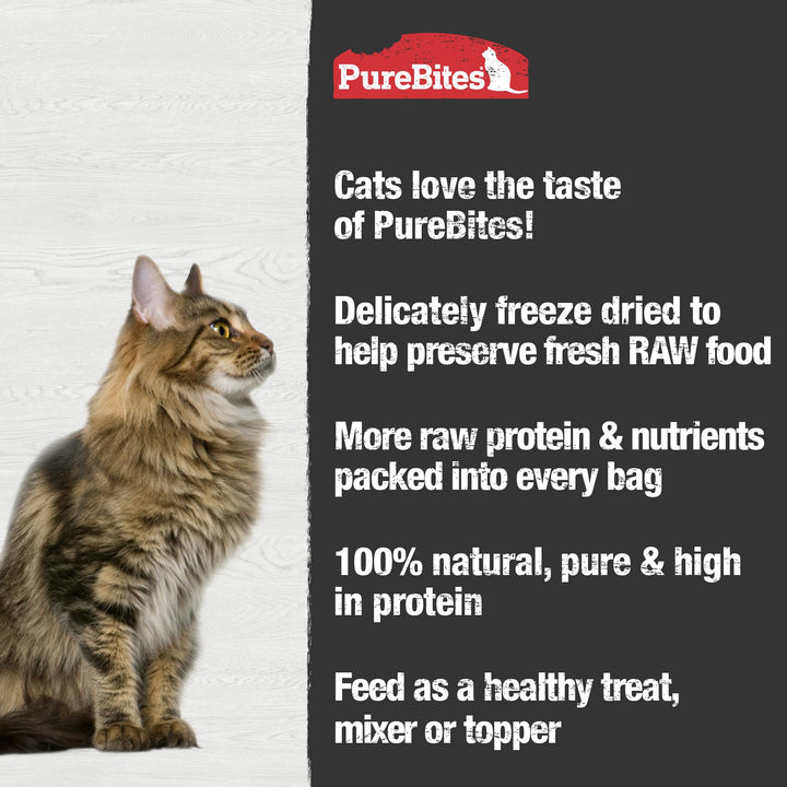 PureBites Chicken Single Ingredient Freeze Dried Cat Treats, 5.5 oz