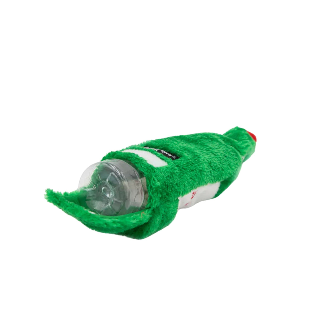 Zippypaws Holiday Crusherz Reindeer Beer Green/Red Medium
