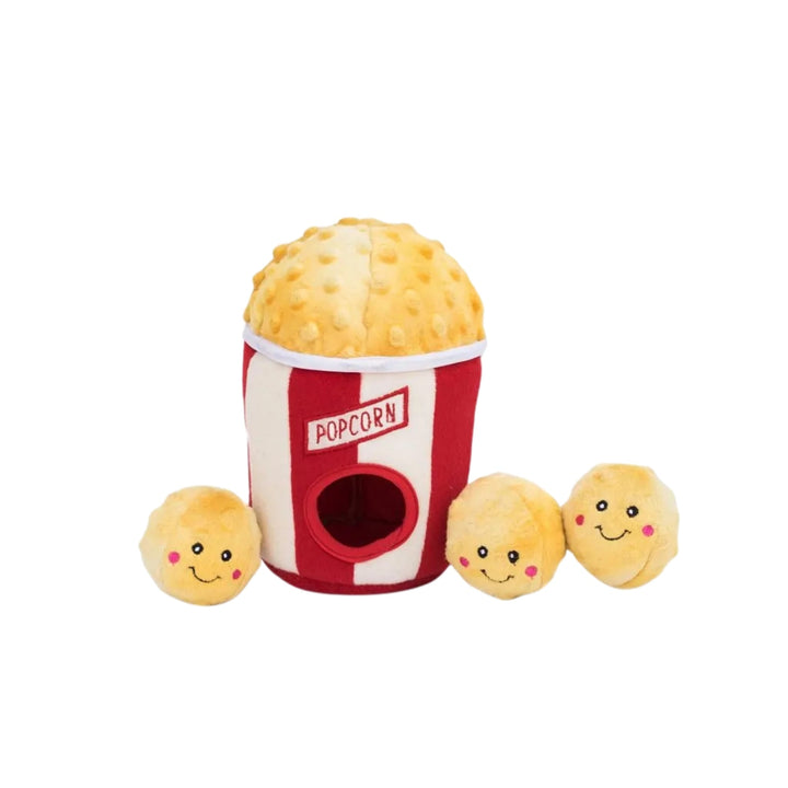 ZippyPaws Zippy Burrow Dog Toy Popcorn Bucket, 1ea/MD