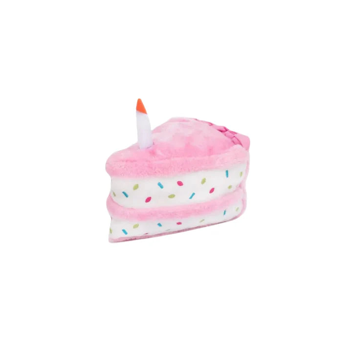 Zippypaws Birthday Cake Pink Medium