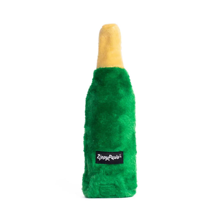 ZippyPaws Happy Hour Crusherz Dog Toy Champagne, 1ea/MD