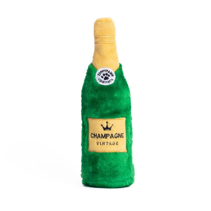 ZippyPaws Happy Hour Crusherz Dog Toy Champagne, 1ea/MD