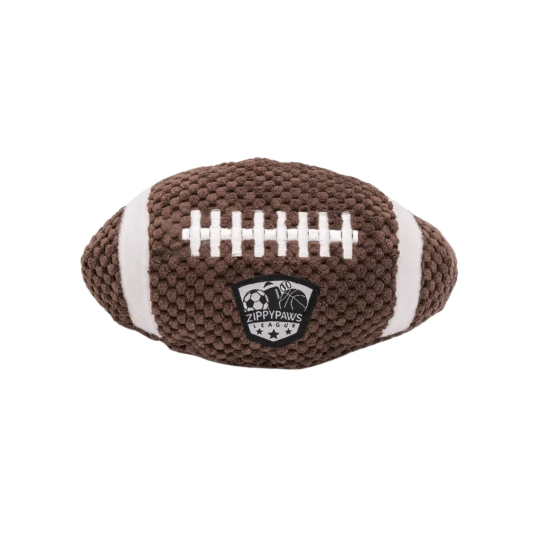 ZippyPaws SportsBallz Dog Toy Football, 1ea/MD