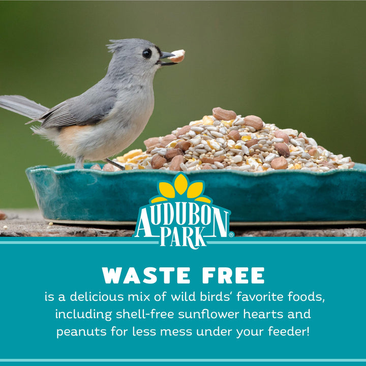 Audubon Park Waste Free Wild Bird Seed, 12 lb