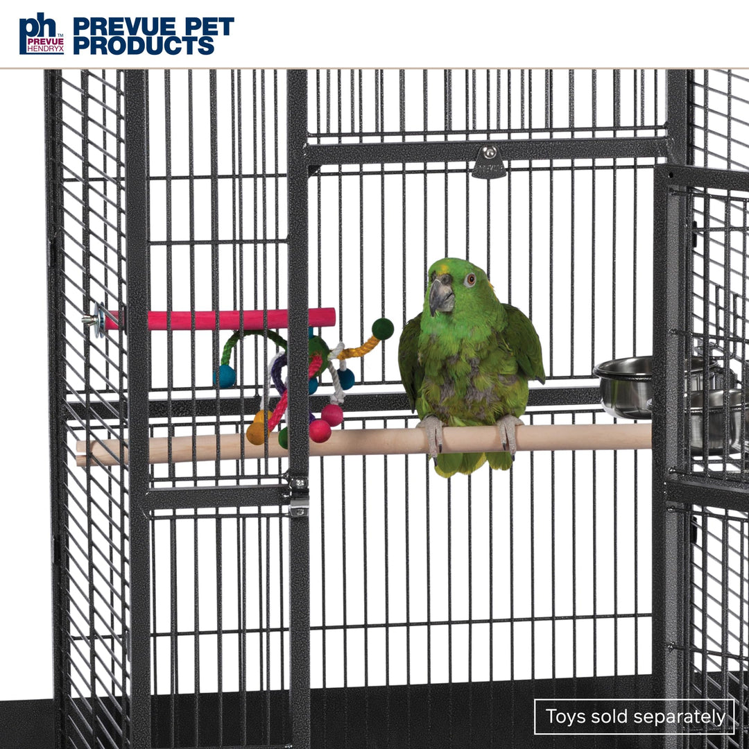 Prevue Pet Products Wrought Iron Select Bird Cage - L, Black Hammertone