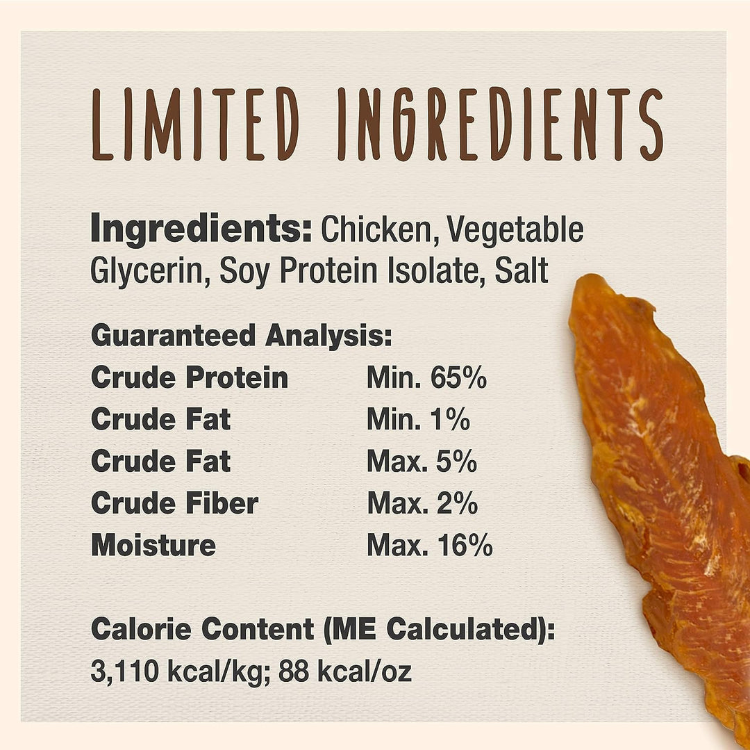 Cadet Chicken Breast Jerky Dog Treats, 28 Ounces Per Bag (3 Pack)