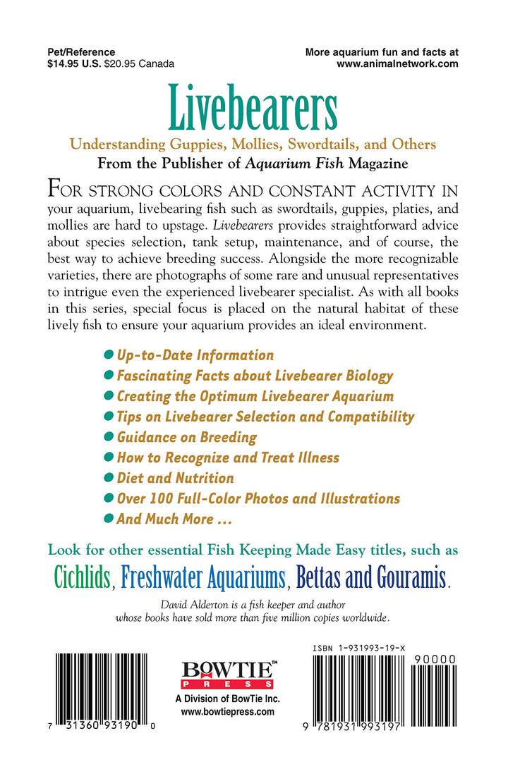 Livebearers (HC) (Fish Keeping Made Easy)