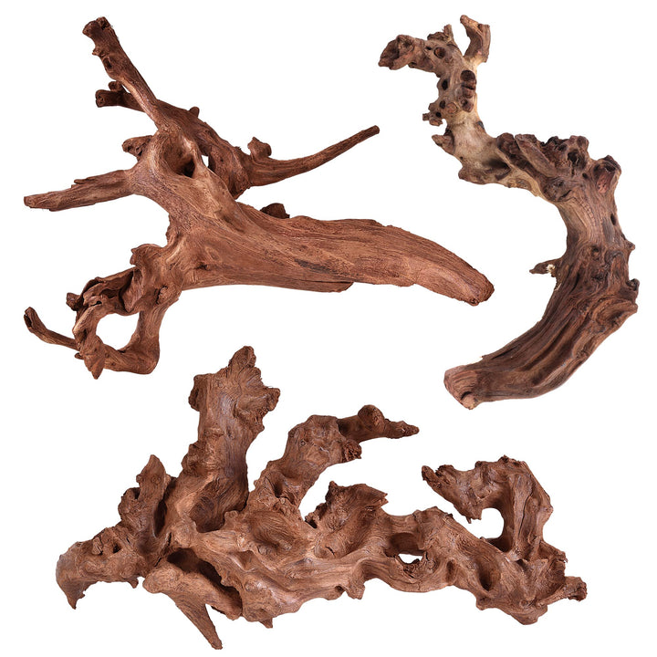 majoywoo Natural Driftwood for Aquarium Decor Fish Tank Decor Reptile Decor