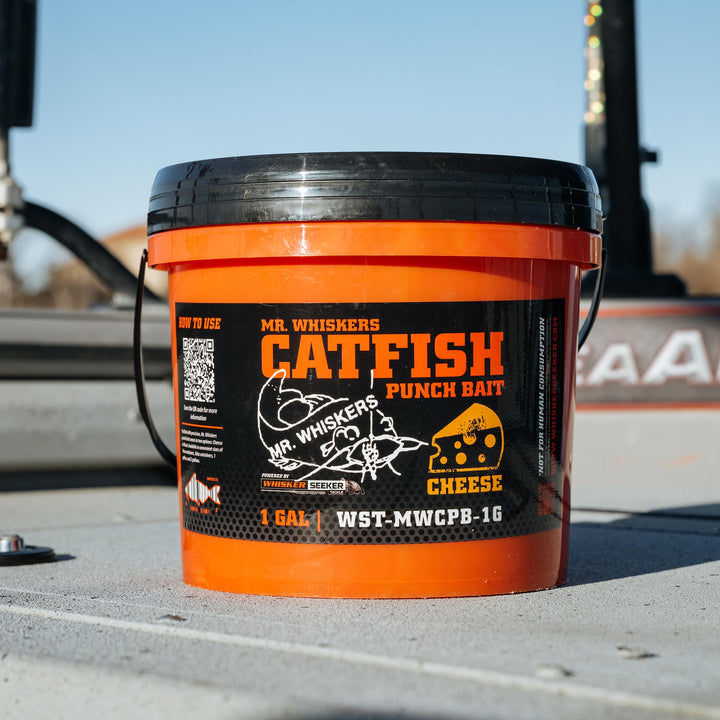 Mr. Whiskers Catfish Punch Bait - Cheese - 1 Gallon